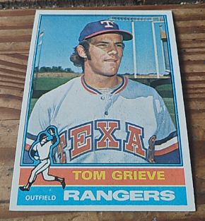 1976 Topps #106 Tom Grieve — front
