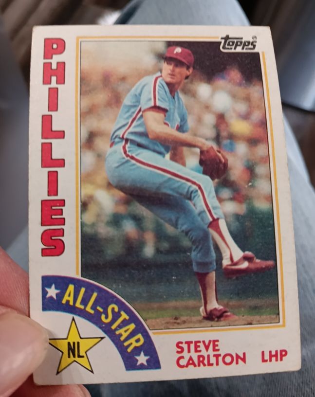 1984 Topps #395 Steve Carlton — front