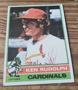 1976 Topps #601 Ken Rudolph — front