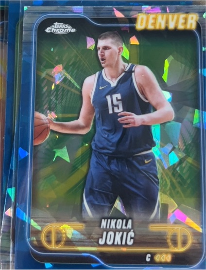 2024-25 Topps Chrome #50 Nikola Jokić — front