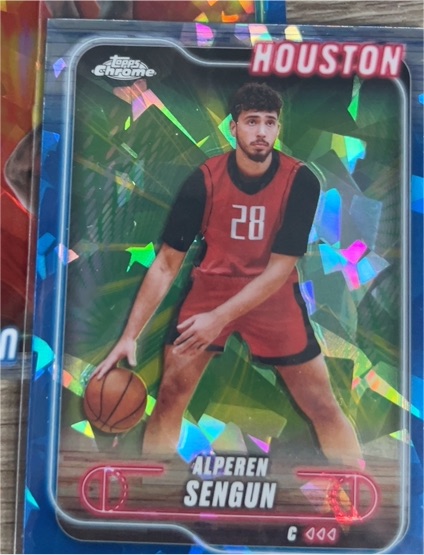 2024-25 Topps Chrome #106 Alperen Sengun — front