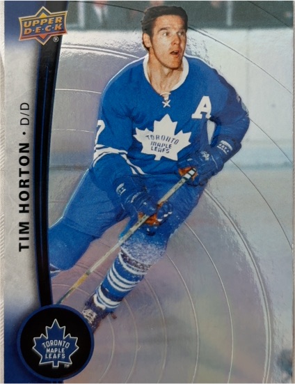 2025-26 Upper Deck Tim Hortons #1 Tim Horton — front