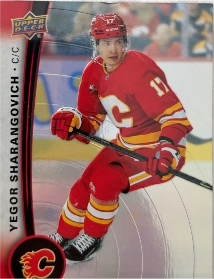 2025-26 Upper Deck Tim Hortons #3 Yegor Sharangovich — front