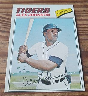 1977 Topps #637 Alex Johnson — front
