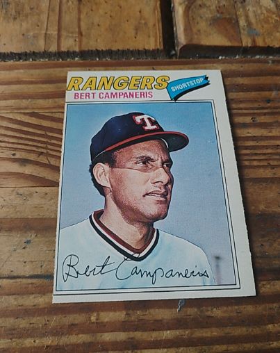 1977 Topps #373 Bert Campaneris — front