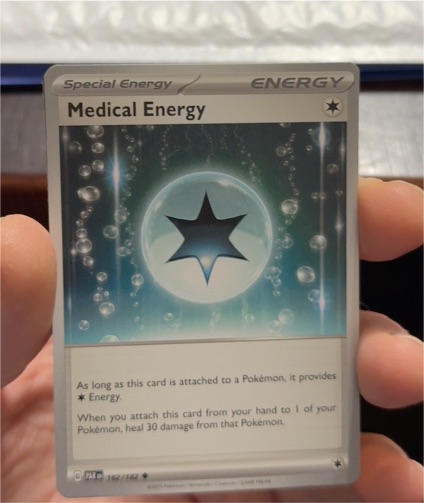 2023 Pokémon SV04: Paradox Rift #182 Medical Energy — front