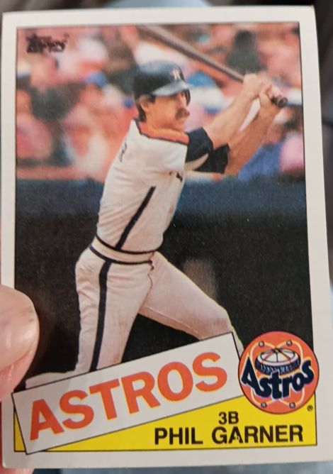 1985 Topps #206 Phil Garner — front