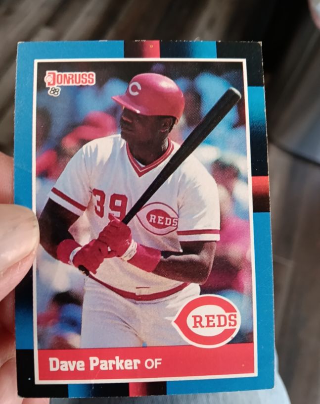 1988 Donruss #388 Dave Parker — front