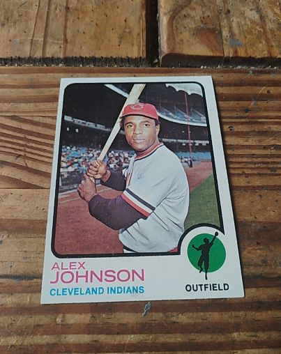 1973 Topps #425 Alex Johnson — front