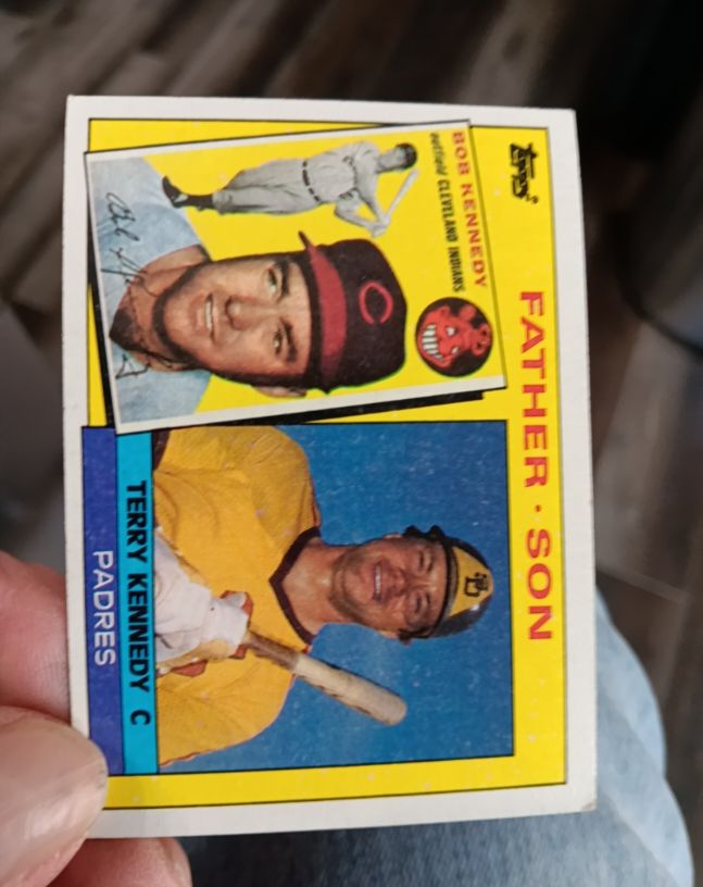 1985 Topps #135 Bob Kennedy / Terry Kennedy — front