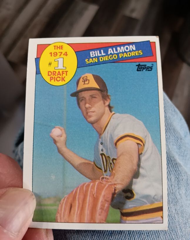 1985 Topps #273 Bill Almon — front