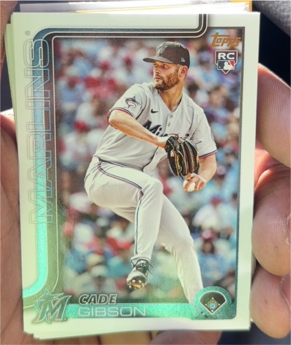 2025 Topps Chrome Update #USC181 Cade Gibson — front