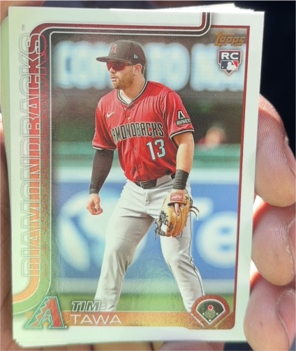 2025 Topps Update #US287 Tim Tawa — front