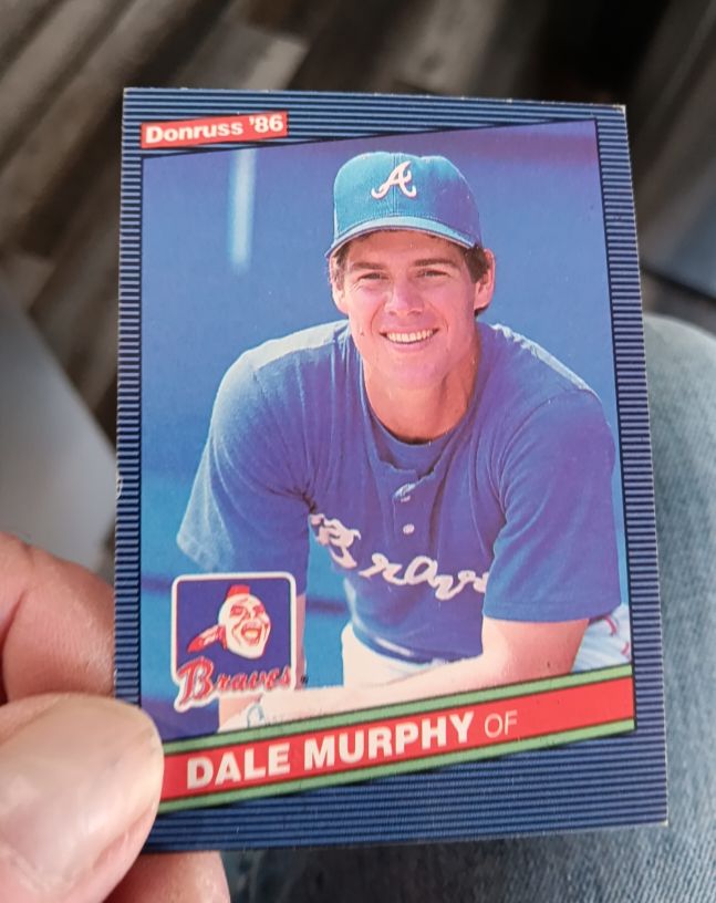 1986 Donruss #66 Dale Murphy — front