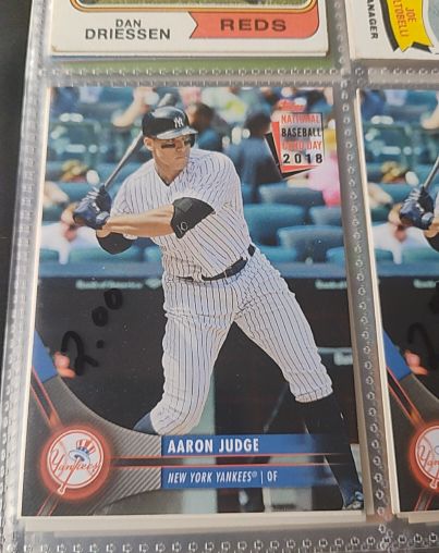 2018 Topps National Baseball Card Day #NTCDG-1 Aaron Judge — front