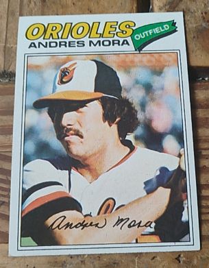 1977 Topps #646 Andres Mora — front