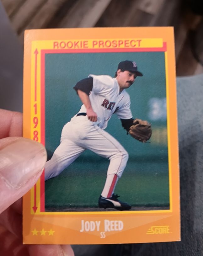 1988 Score #625 Jody Reed — front