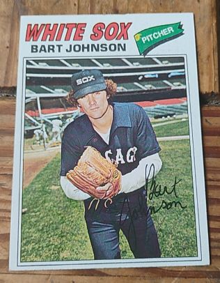1977 Topps #177 Bart Johnson — front