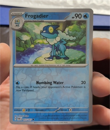 2024 Pokémon SV06: Twilight Masquerade #057 Frogadier — front