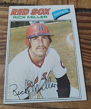 1977 Topps #566 Rick Miller — front