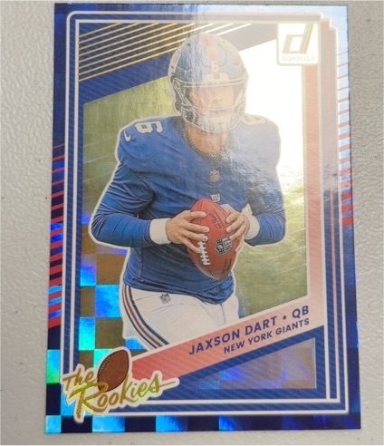 2025 Donruss #2 Jaxson Dart The Rookies — front