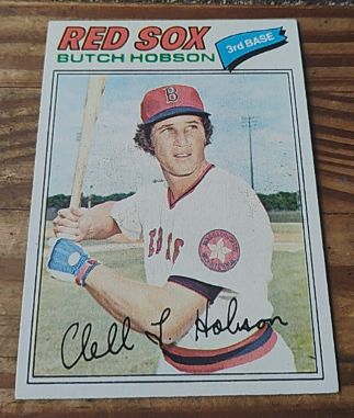 1977 Topps Baseball #89 Butch Hobson — front