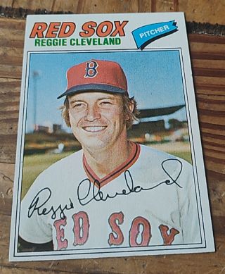 1977 Topps #613 Reggie Cleveland — front