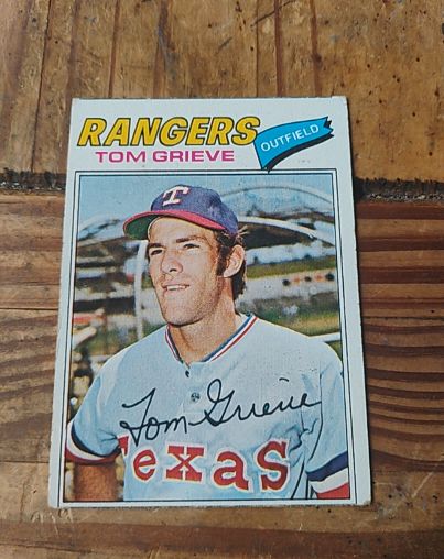 1977 Topps #403 Tom Grieve — front