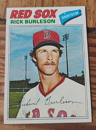 1977 Topps #585 Rick Burleson — front