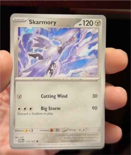2024 Pokémon SV06: Twilight Masquerade #119 Skarmory — front