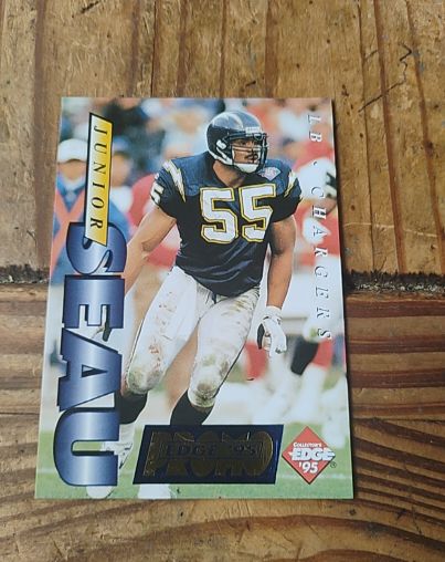 1995 Collector's Edge #174 Junior Seau — front