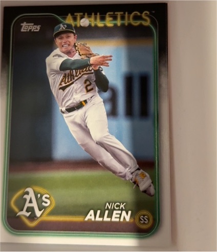 2024 Topps Series 2 #599 Nick Allen — front