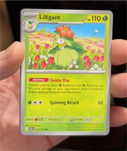 2023 Pokémon SV09: Journey Together #007 Lilligant — front