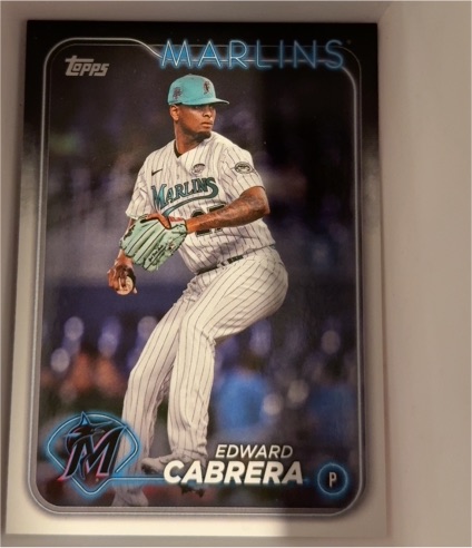 2024 Topps Series 2 #465 Edward Cabrera — front
