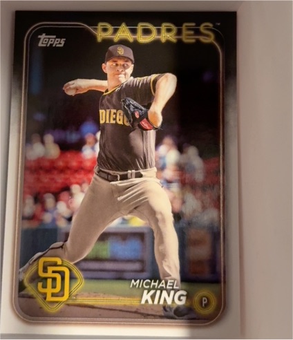 2024 Topps Series 2 #429 Michael King — front