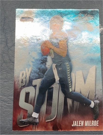 2024 Panini Absolute By Storm #BS-JM Jalen Milroe — front