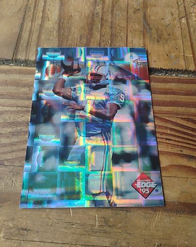 1995 Collector's Edge Instant Replay Prisms Football — front