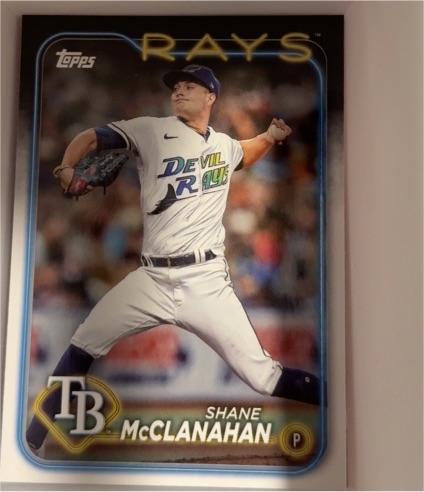 2024 Topps Series 2 #578 Shane McClanahan — front