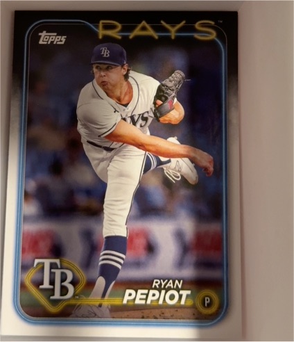 2024 Topps Series 2 #411 Ryan Pepiot — front