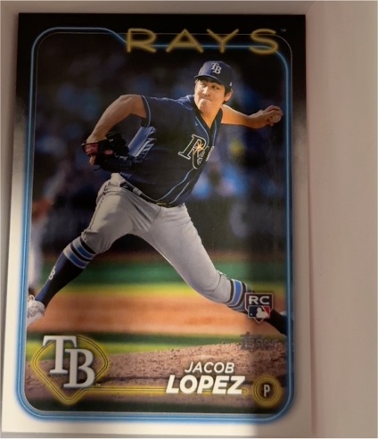 2024 Topps Series 2 #502 Jacob Lopez — front
