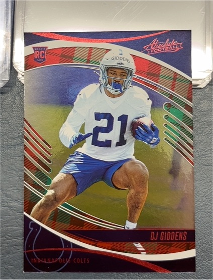2025 Panini Absolute #118 DJ Giddens — front