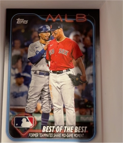 2024 Topps Series 2 #424 Best Of The Best Mookie Betts, Rafael Devers — front
