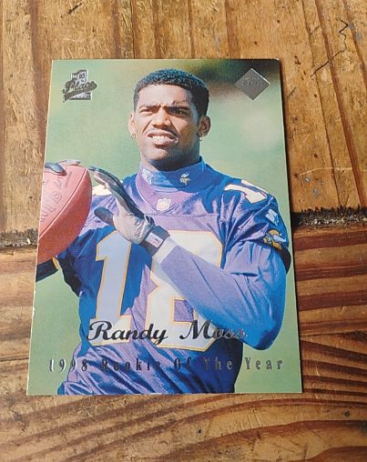 1998 Collector's Edge 1st Place #157 Randy Moss Rookie Card — front