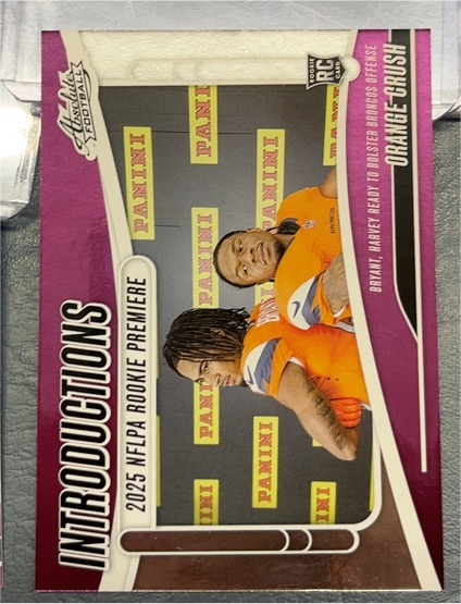 2025 Panini Absolute #I-PBT Orange Crush Introductions Bryant Harvey — front