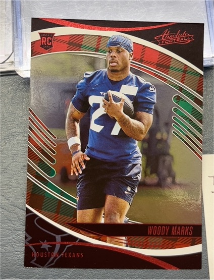 2025 Panini Absolute #199 Woody Marks — front