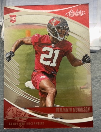 2025 Panini Absolute #108 Benjamin Morrison — front