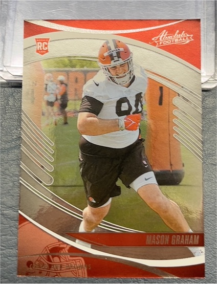 2025 Panini Absolute #156 Mason Graham — front