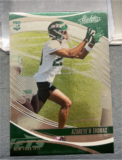 2025 Panini Absolute #107 Azareye'h Thomas — front