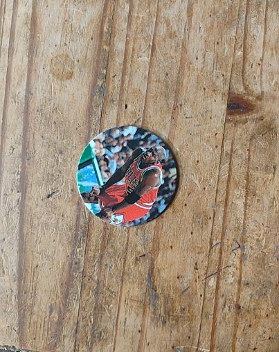 1995 Upper Deck Michael Jordan Milk Cap Pog — front