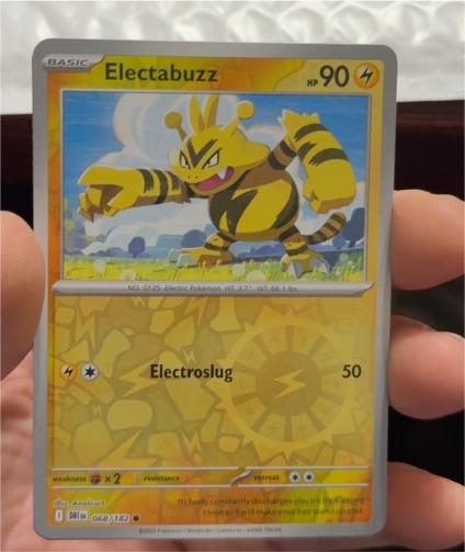 2023 Pokémon Scarlet & Violet Destined Rivals #068 Electabuzz — front